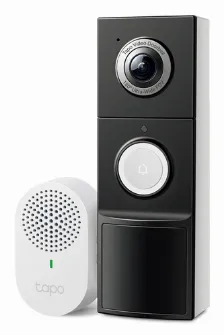 Timbre Inteligente | Tp Link | Tapo D235 | Ip66 Con Visia?n 5mp Mejorada Y Alimentacia?n Por Batera?a O Cable